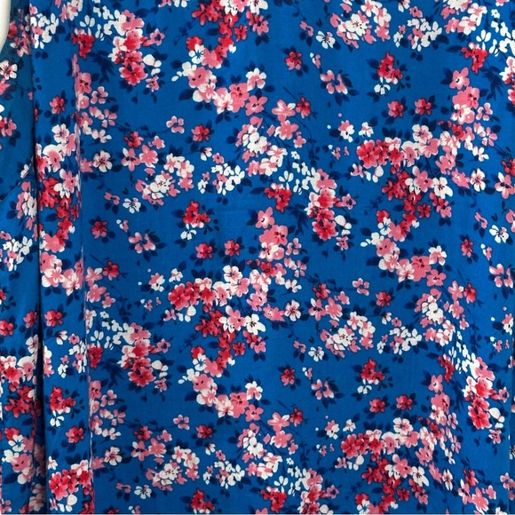 Pixley Floral Tank Top L – Boho Cami Summer Top Made in USA - Picture 2 of 7